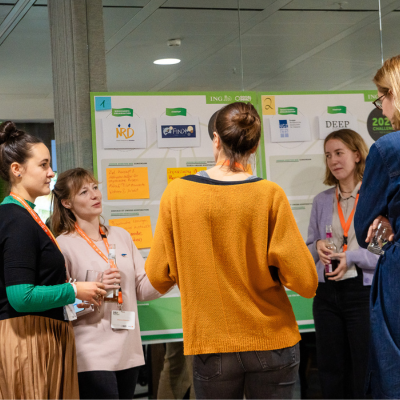 Challenge 2025 Ing Bank Social Impact Teilnehmer*innen Social Startups und Wohlfahrt bei Event