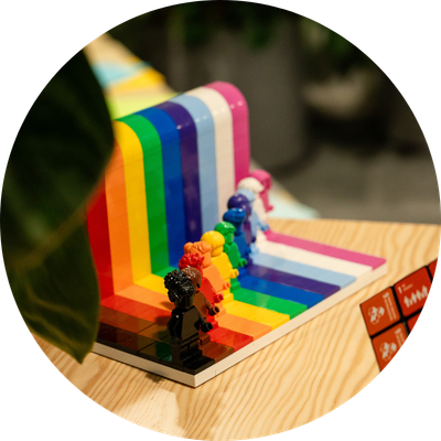 Team Supervision Beratung Rollenwokshop Guter Move Legosteine bunt